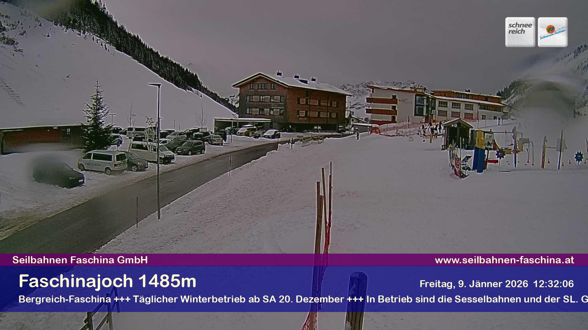 Archiv Foto Webcam Faschinapass, Stafelalpbahn