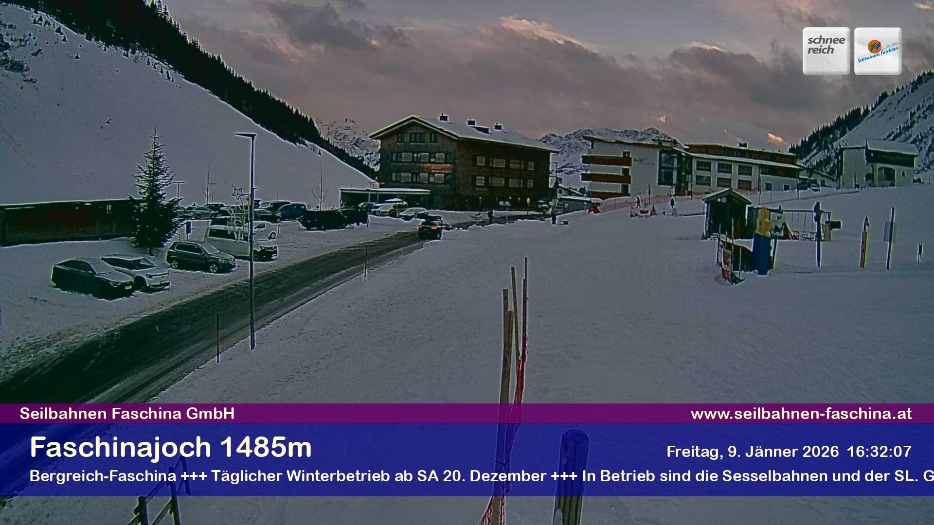 Archiv Foto Webcam Faschinapass, Stafelalpbahn