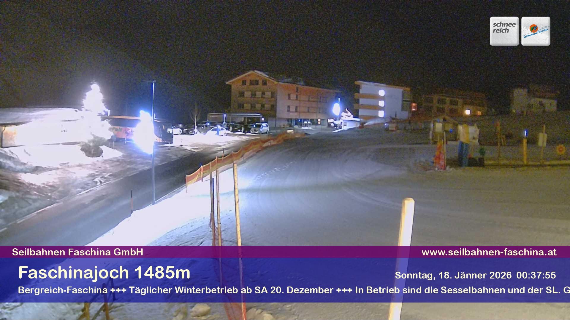 Archiv Foto Webcam Faschinapass, Stafelalpbahn