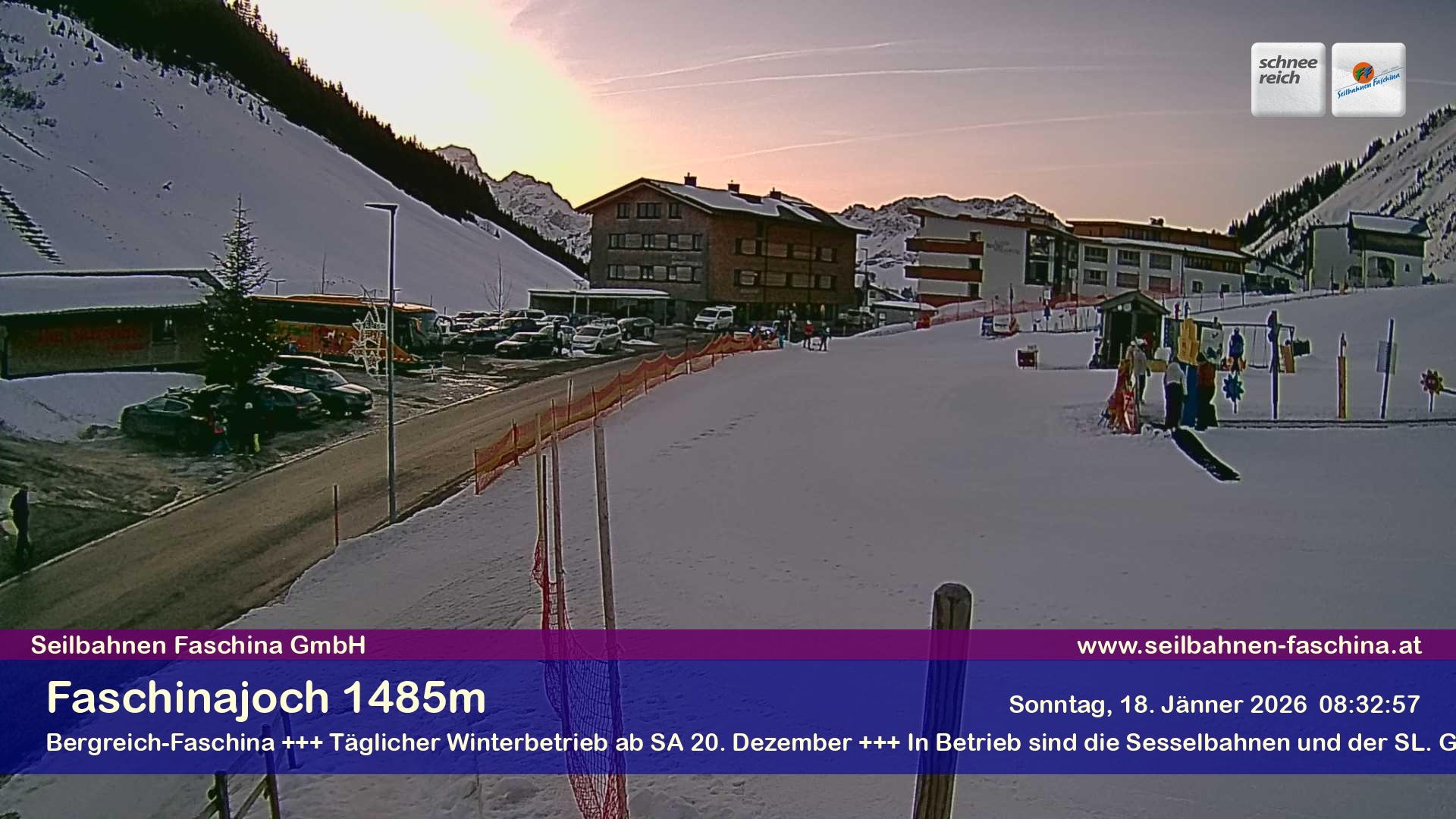 Archiv Foto Webcam Faschinapass, Stafelalpbahn
