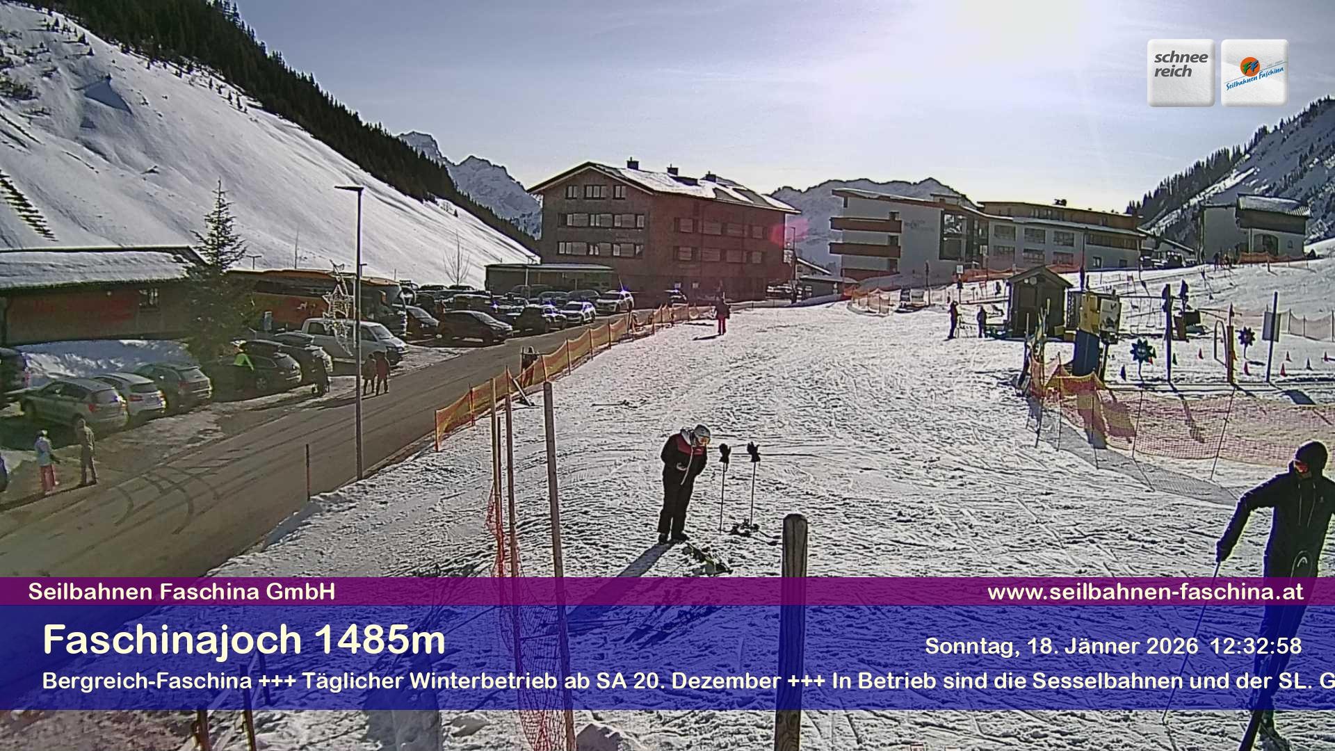 Archiv Foto Webcam Faschinapass, Stafelalpbahn