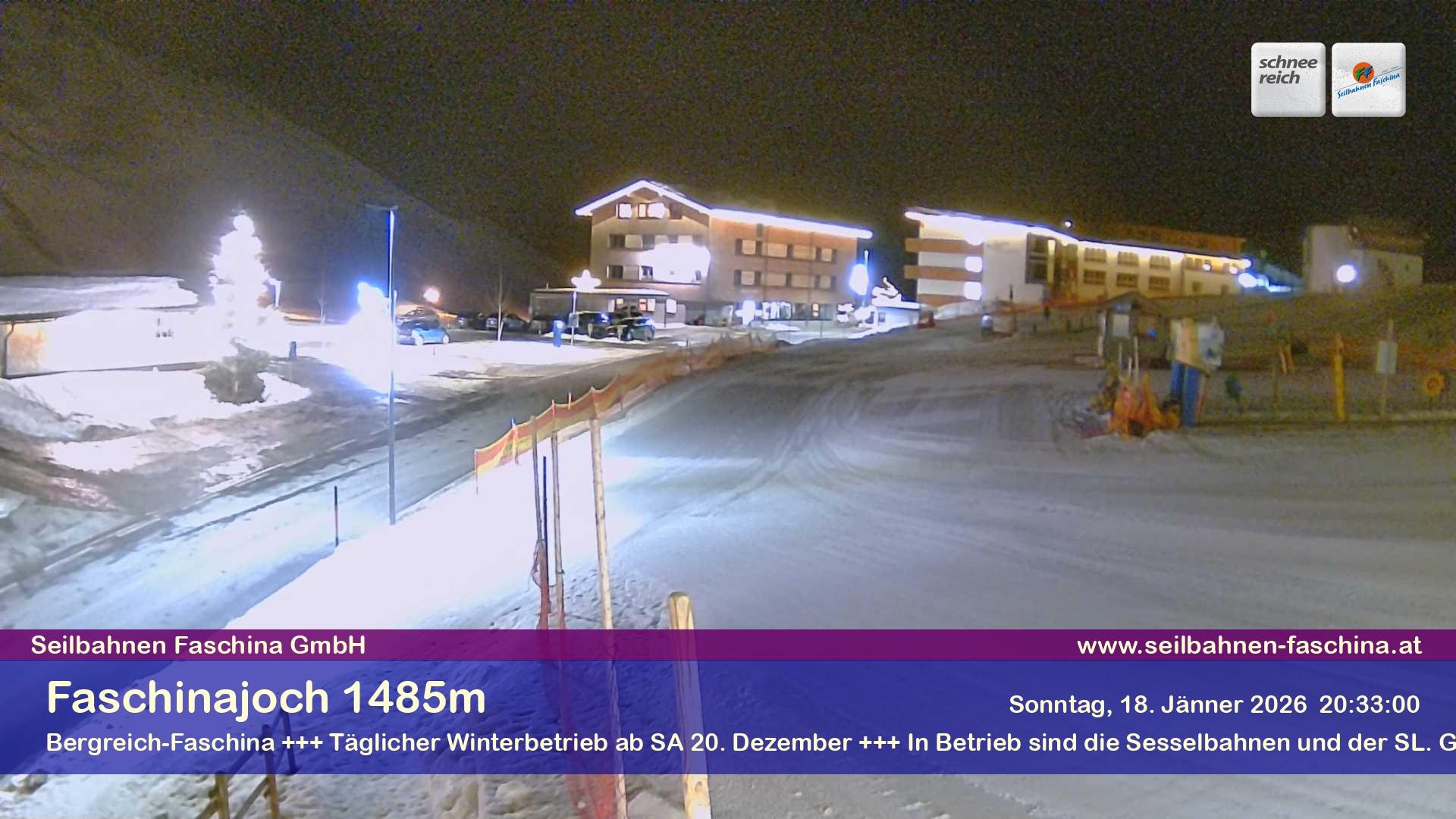 Archiv Foto Webcam Faschinapass, Stafelalpbahn