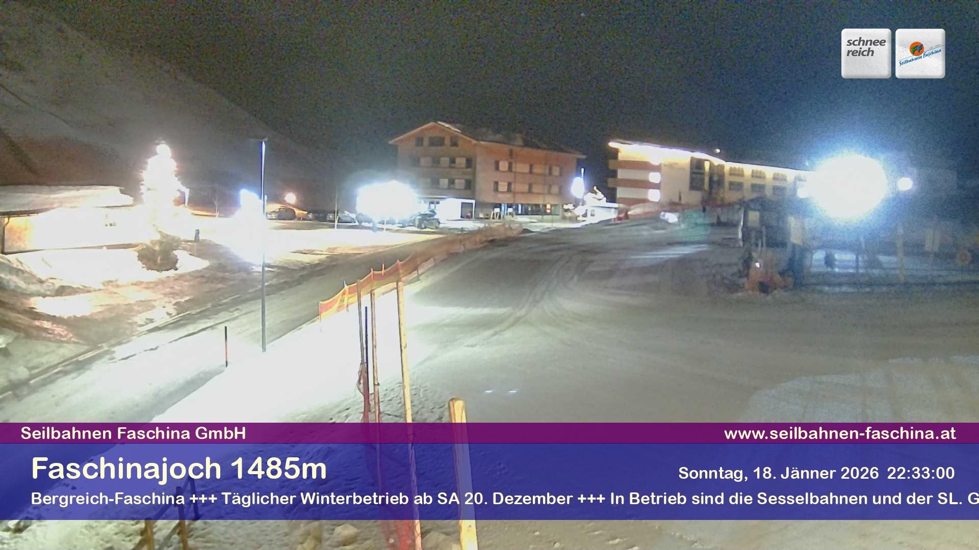 Archiv Foto Webcam Faschinapass, Stafelalpbahn