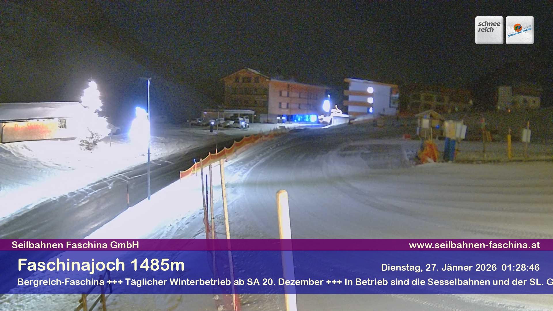 Archiv Foto Webcam Faschinapass, Stafelalpbahn