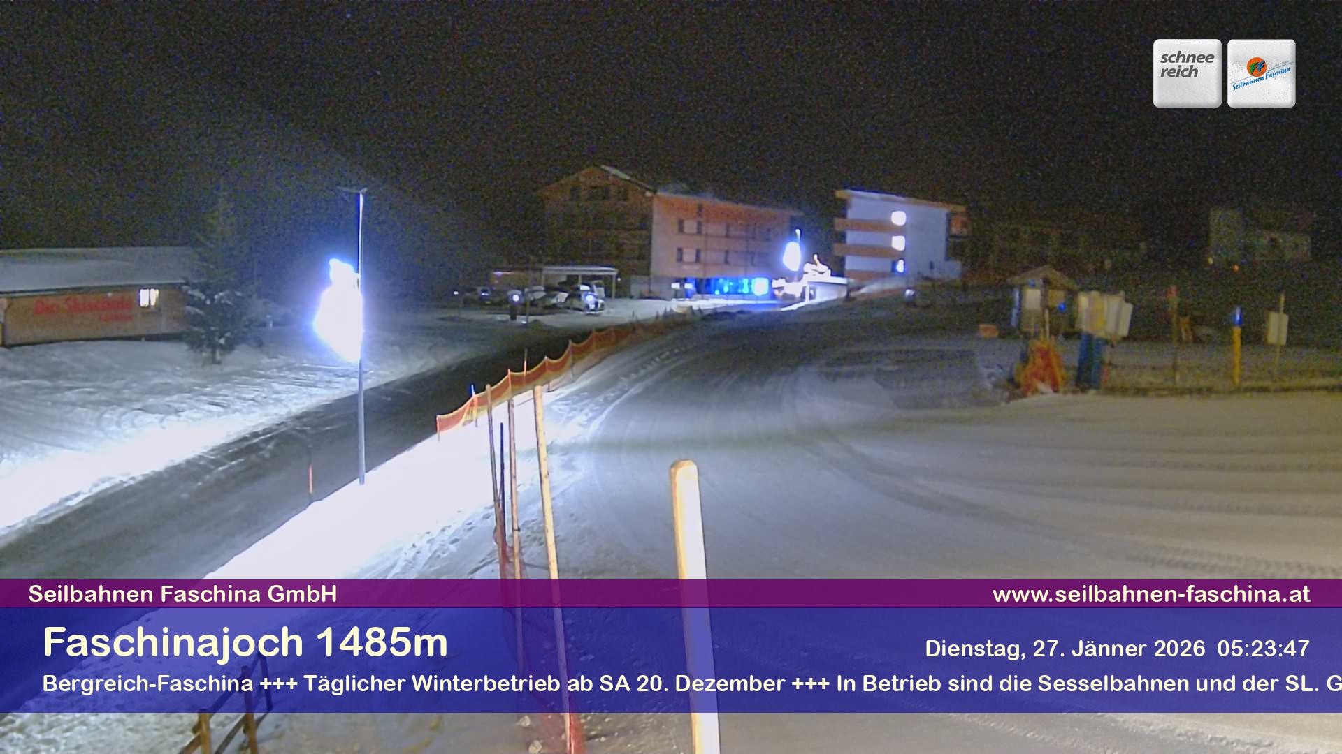 Archiv Foto Webcam Faschinapass, Stafelalpbahn