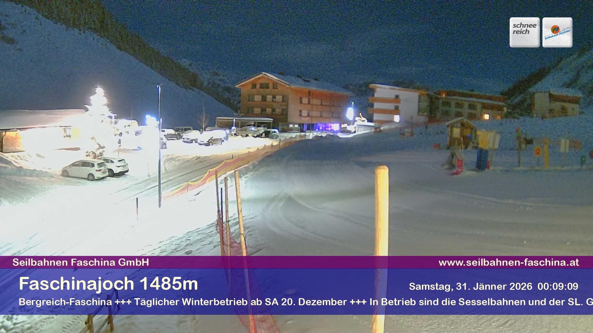 Archiv Foto Webcam Faschinapass, Stafelalpbahn