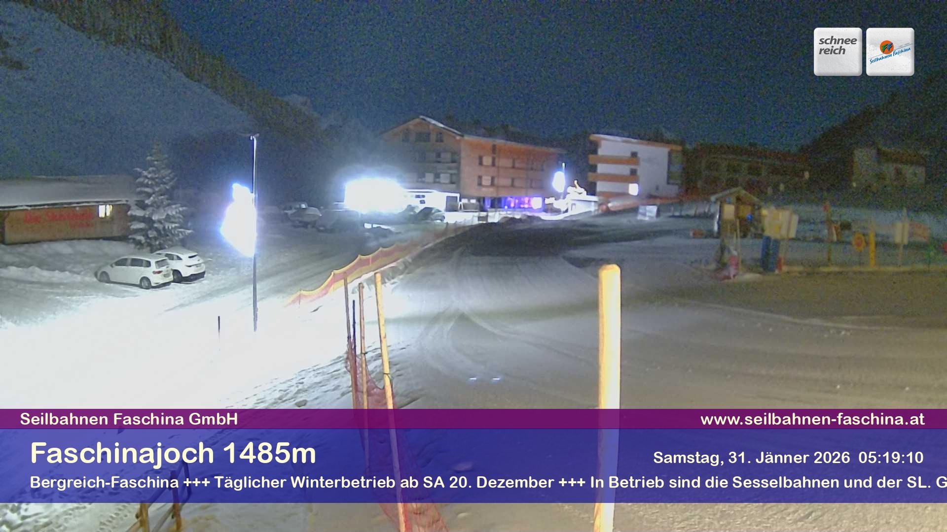 Archiv Foto Webcam Faschinapass, Stafelalpbahn