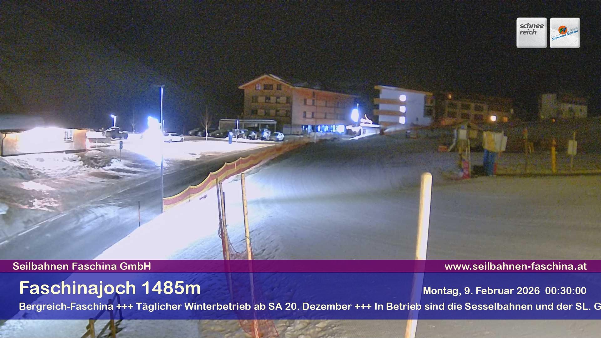 Archiv Foto Webcam Faschinapass, Stafelalpbahn