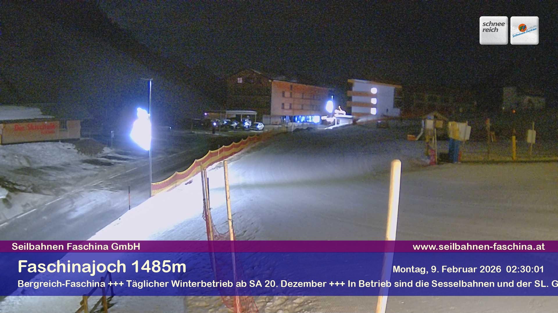 Archiv Foto Webcam Faschinapass, Stafelalpbahn