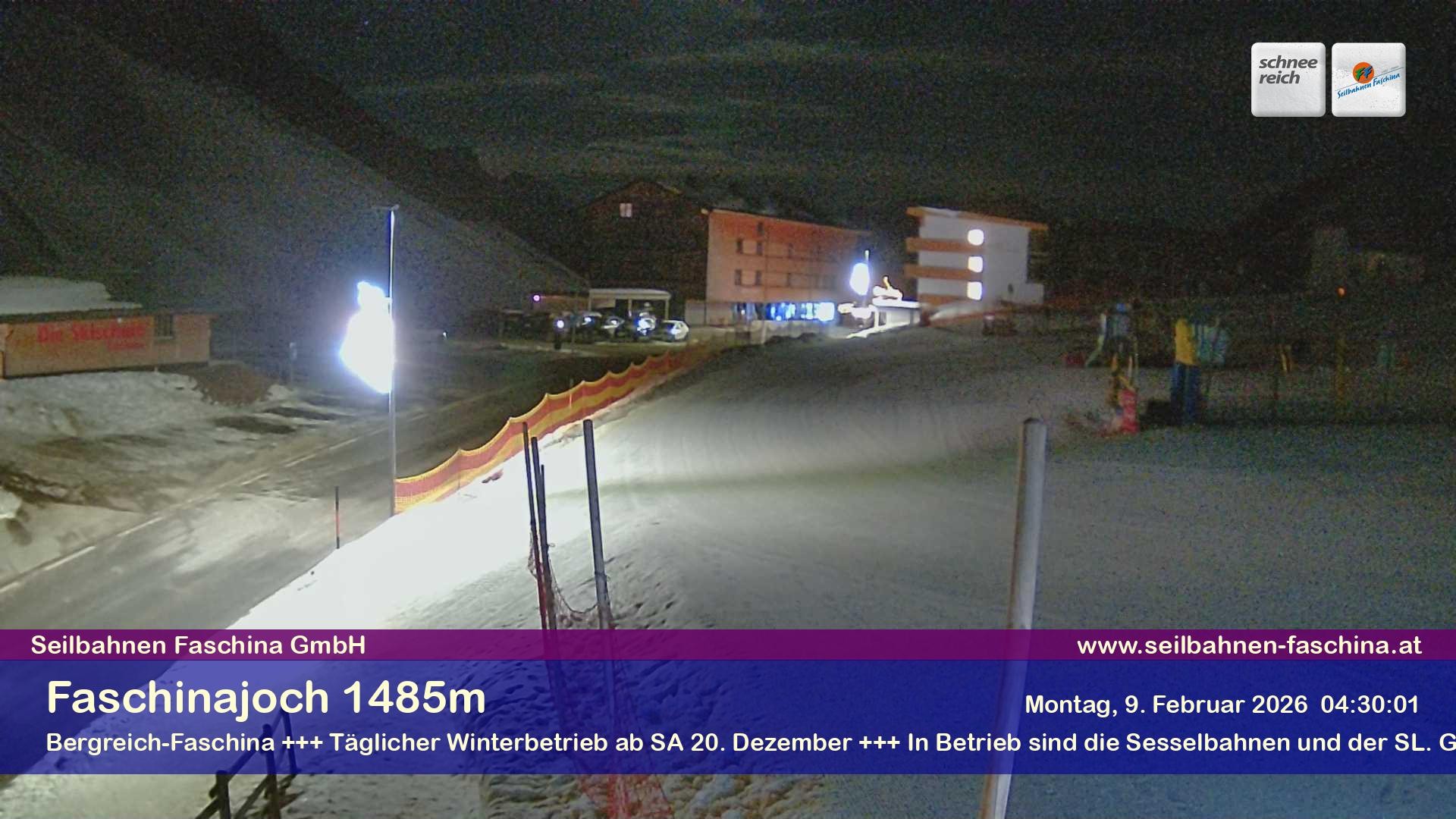 Archiv Foto Webcam Faschinapass, Stafelalpbahn