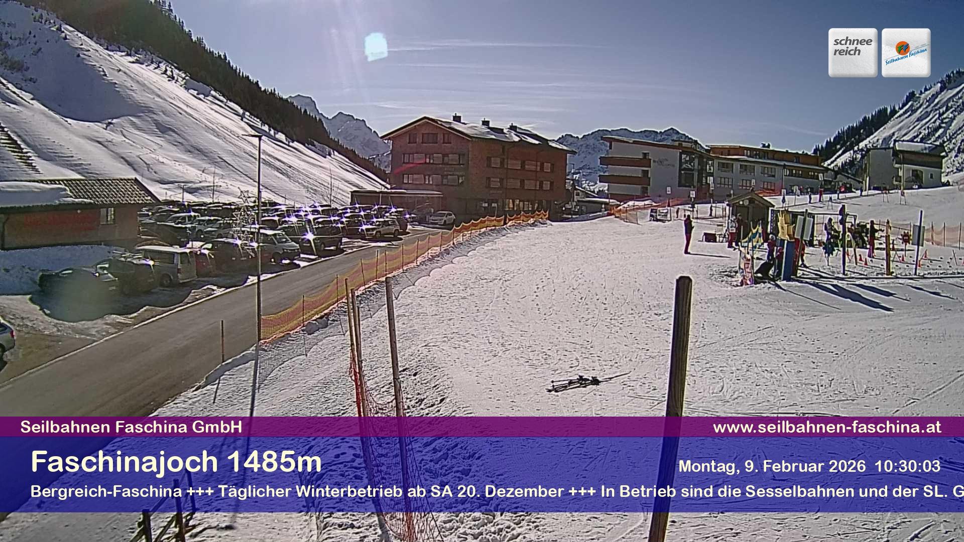 Archiv Foto Webcam Faschinapass, Stafelalpbahn