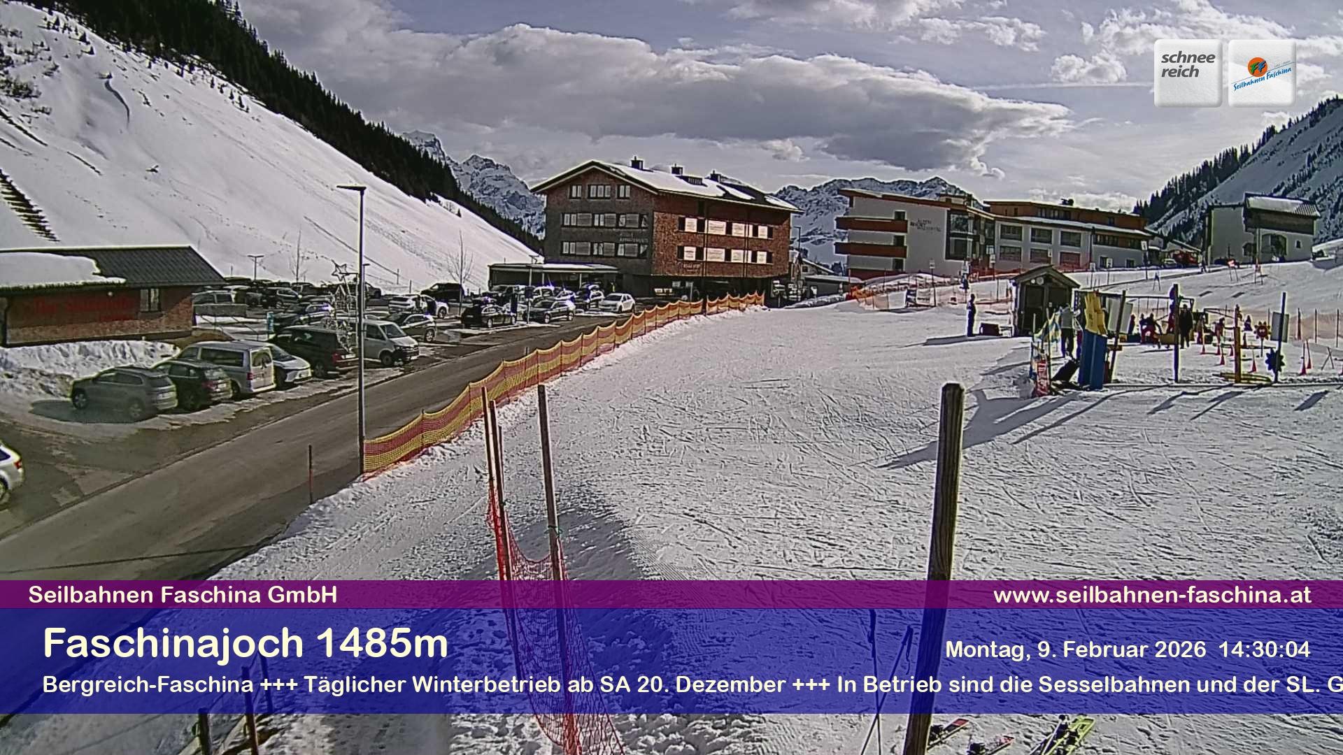 Archiv Foto Webcam Faschinapass, Stafelalpbahn