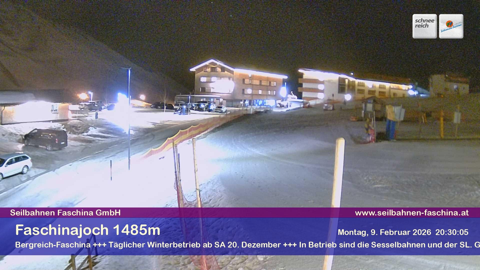 Archiv Foto Webcam Faschinapass, Stafelalpbahn