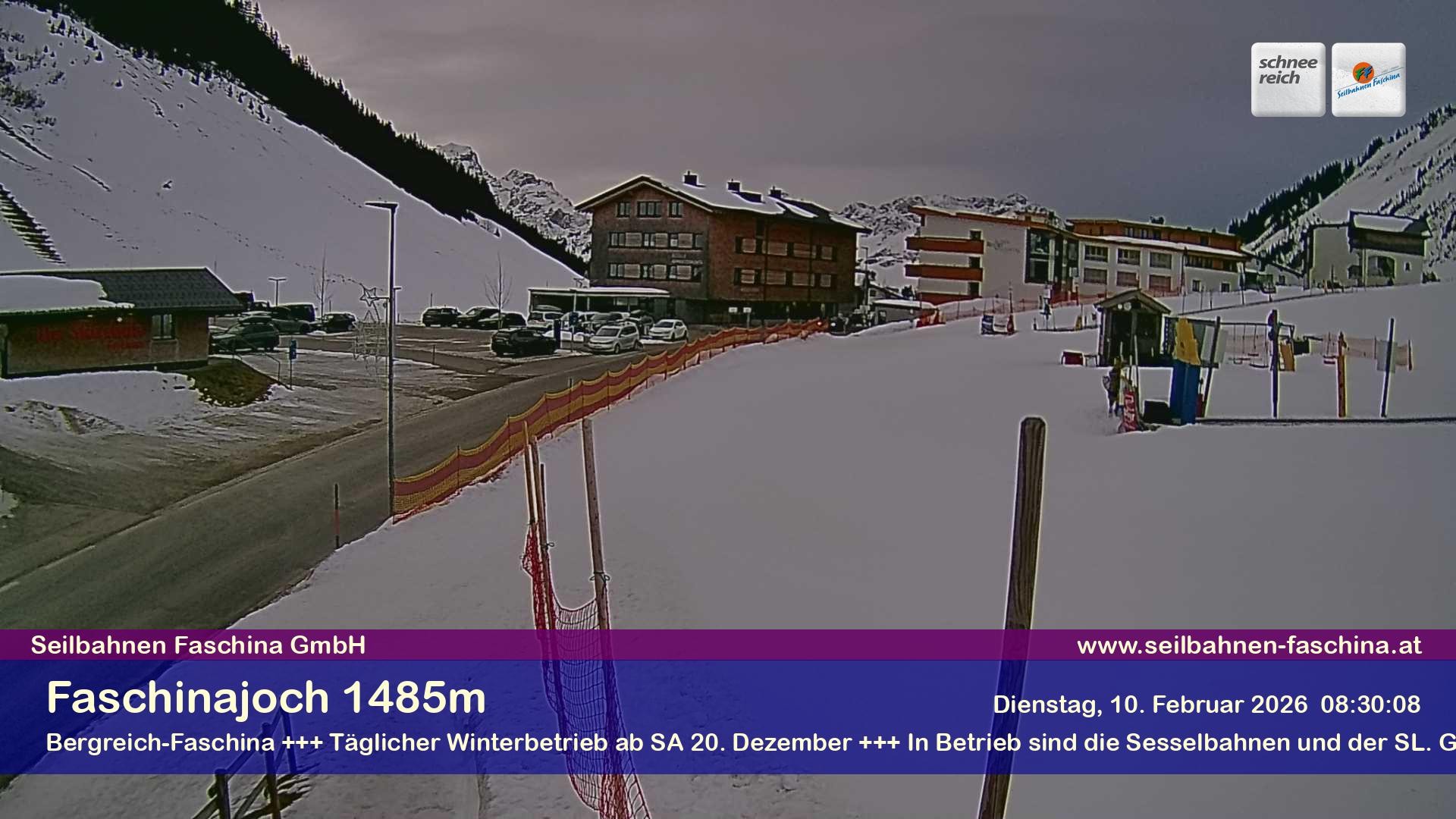 Archiv Foto Webcam Faschinapass, Stafelalpbahn