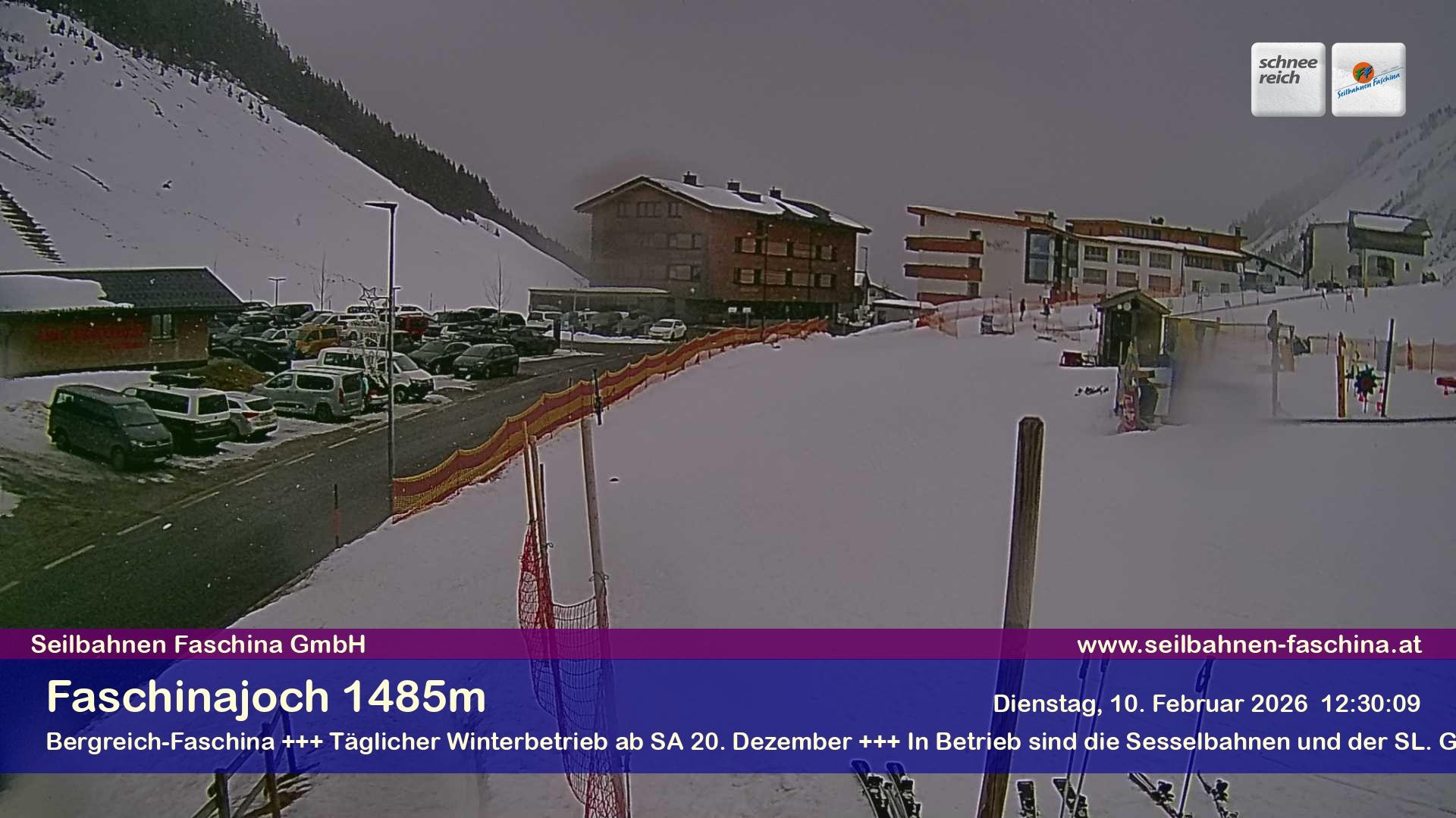 Archiv Foto Webcam Faschinapass, Stafelalpbahn