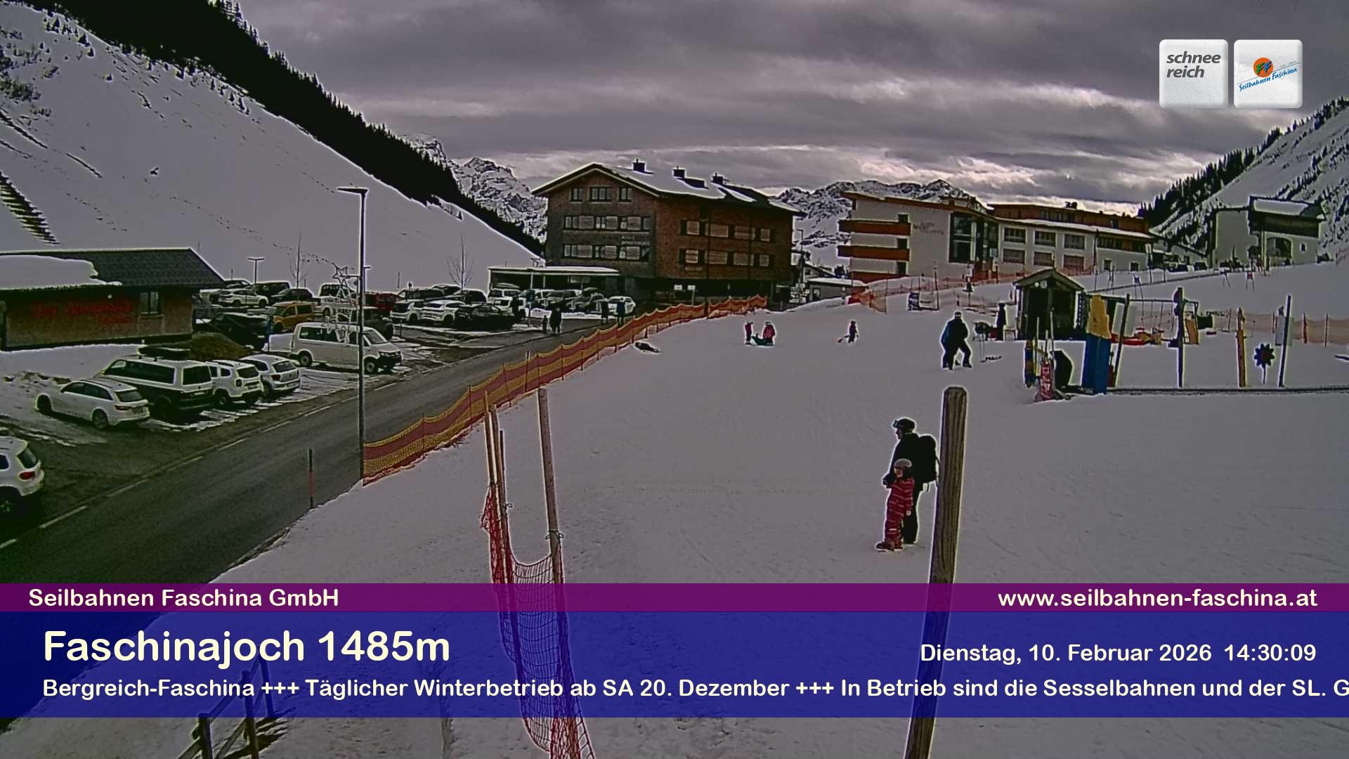 Archiv Foto Webcam Faschinapass, Stafelalpbahn