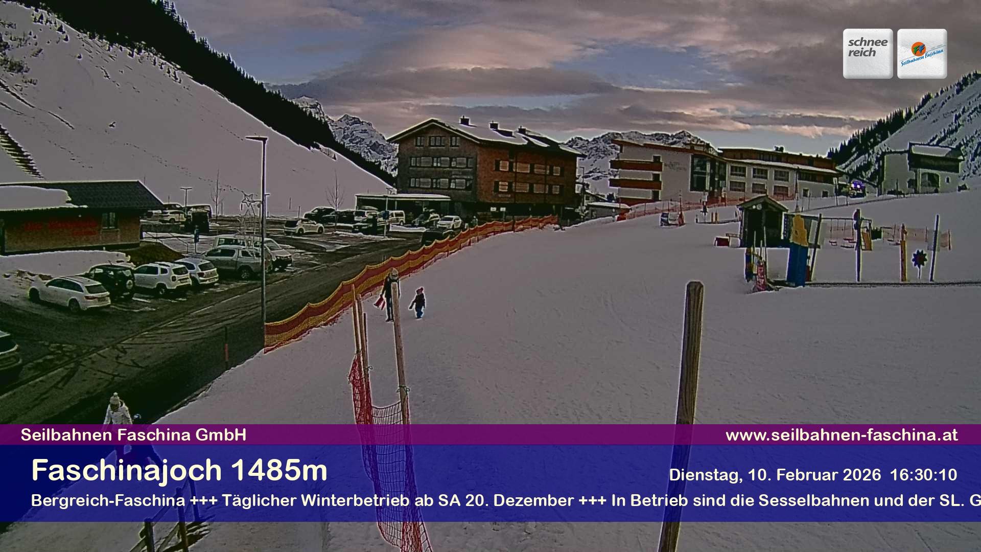 Archiv Foto Webcam Faschinapass, Stafelalpbahn