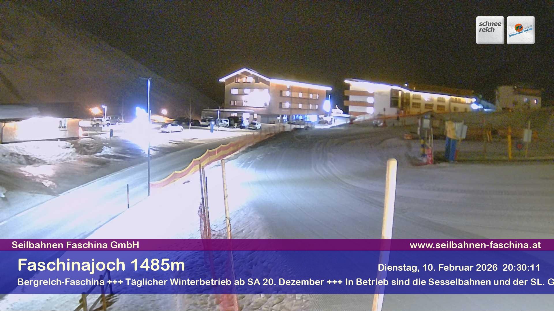 Archiv Foto Webcam Faschinapass, Stafelalpbahn