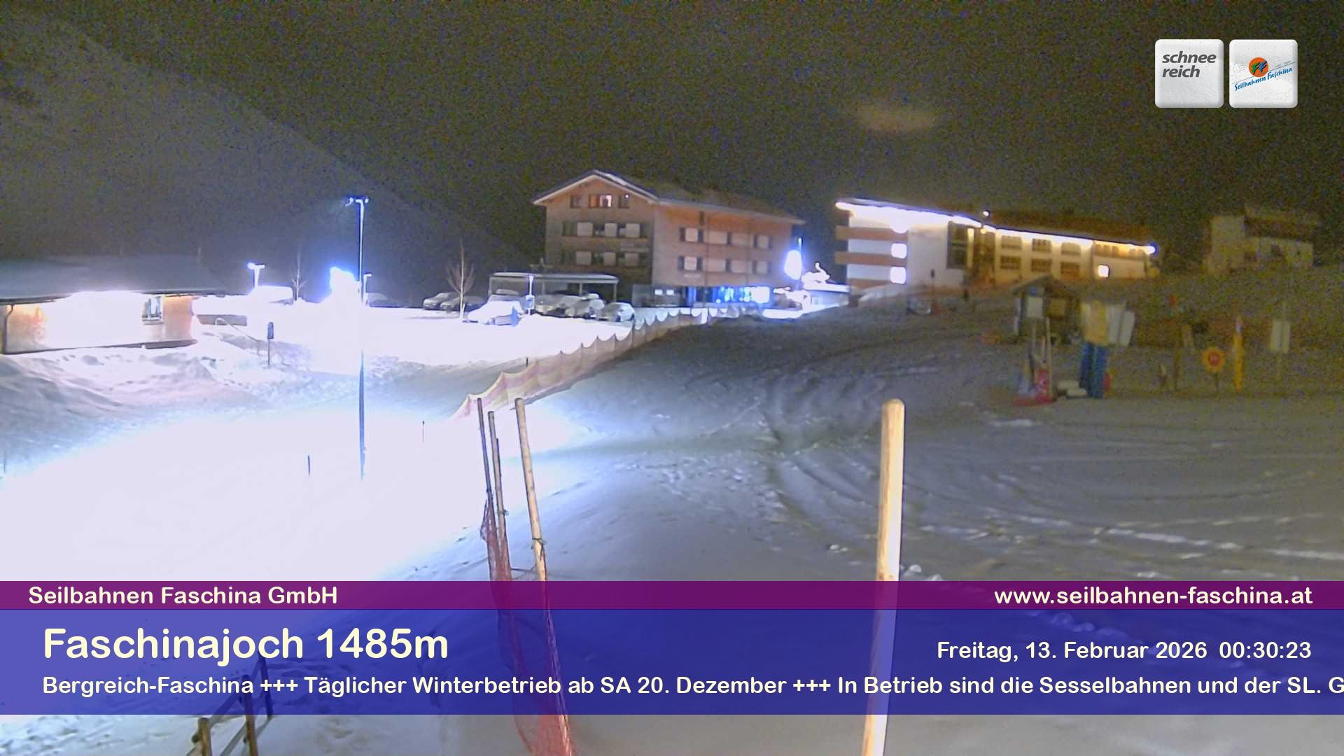 Archiv Foto Webcam Faschinapass, Stafelalpbahn