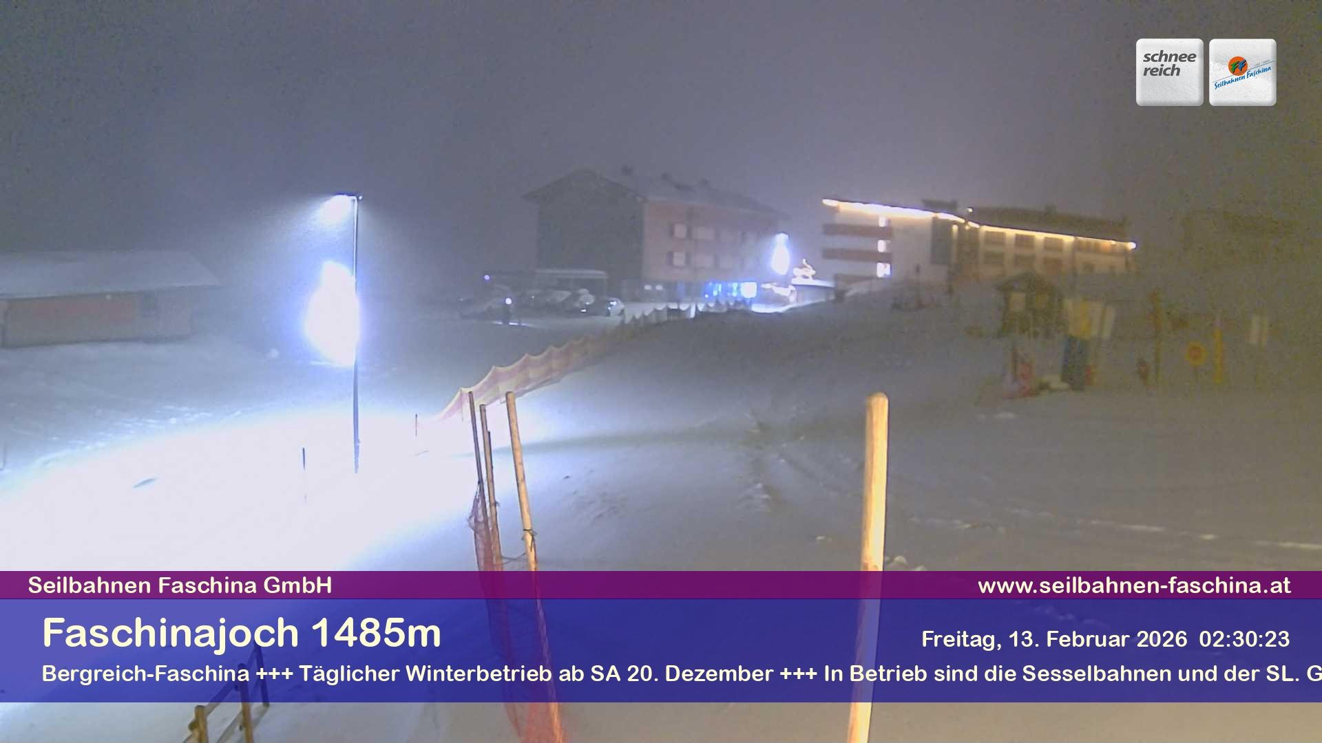 Archiv Foto Webcam Faschinapass, Stafelalpbahn