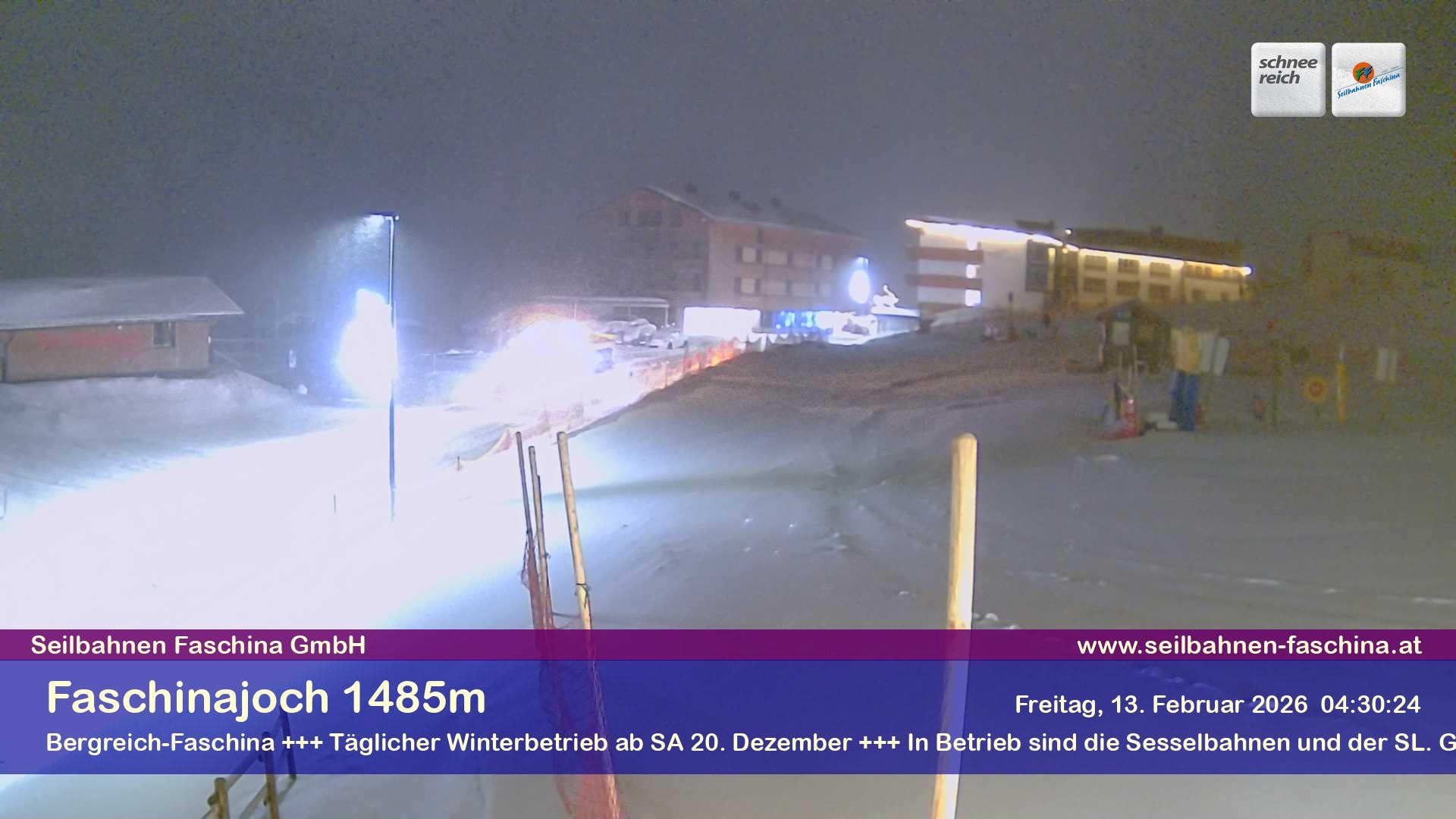 Archiv Foto Webcam Faschinapass, Stafelalpbahn