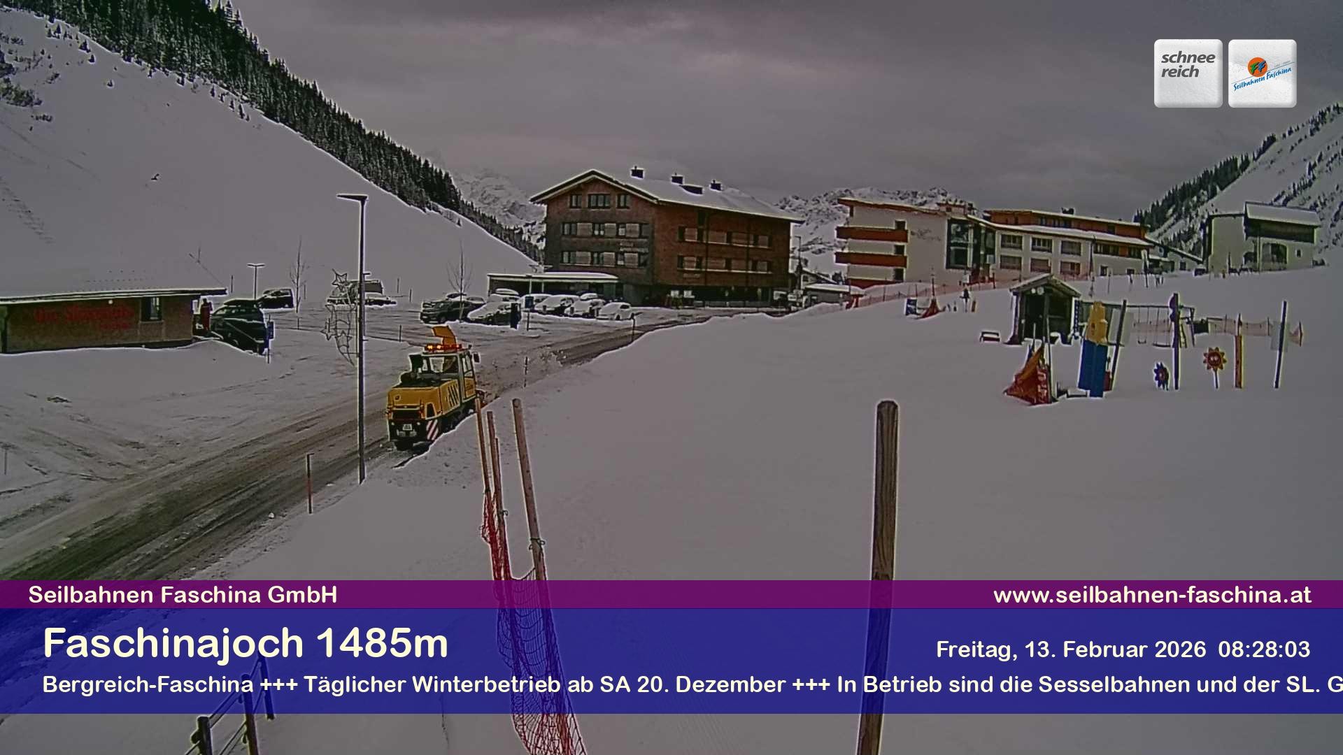 Archiv Foto Webcam Faschinapass, Stafelalpbahn