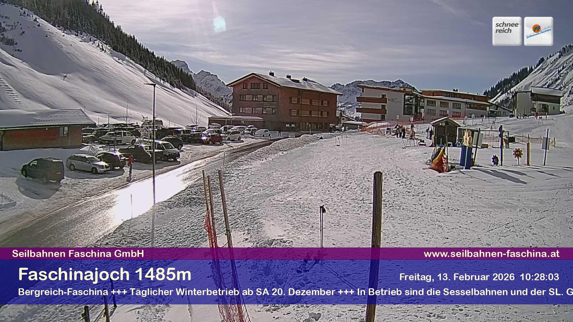Archiv Foto Webcam Faschinapass, Stafelalpbahn