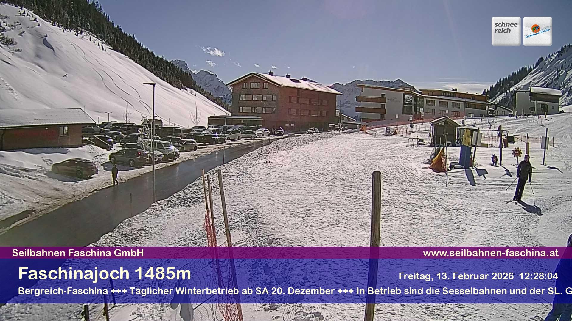 Archiv Foto Webcam Faschinapass, Stafelalpbahn