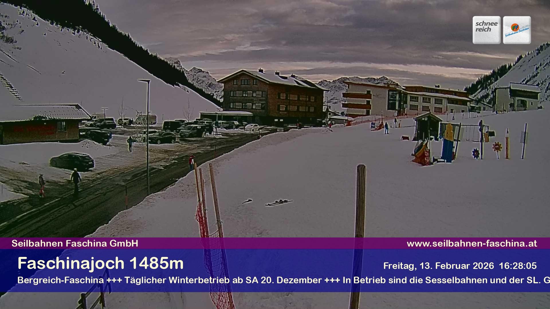 Archiv Foto Webcam Faschinapass, Stafelalpbahn