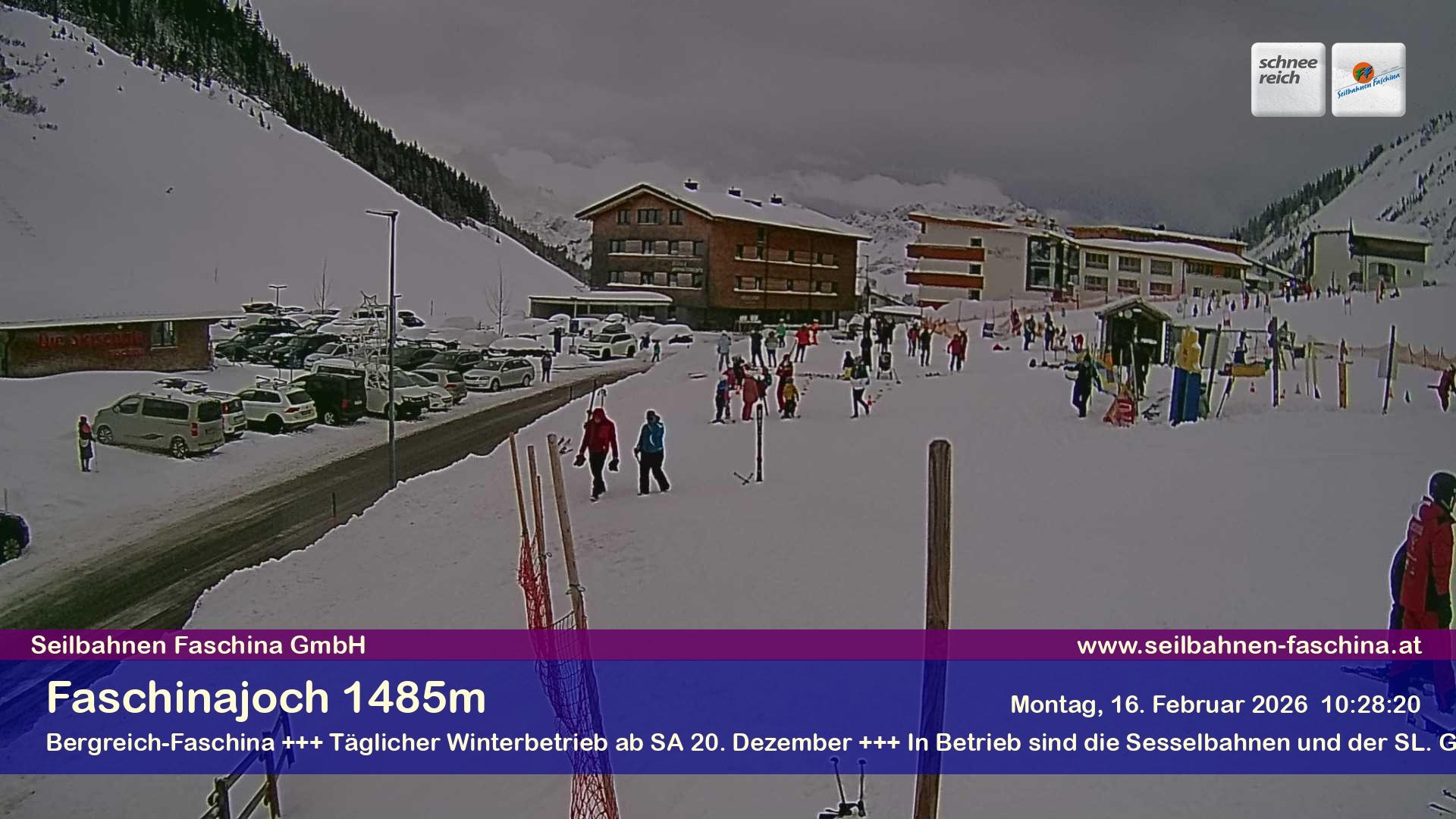 Archiv Foto Webcam Faschinapass, Stafelalpbahn