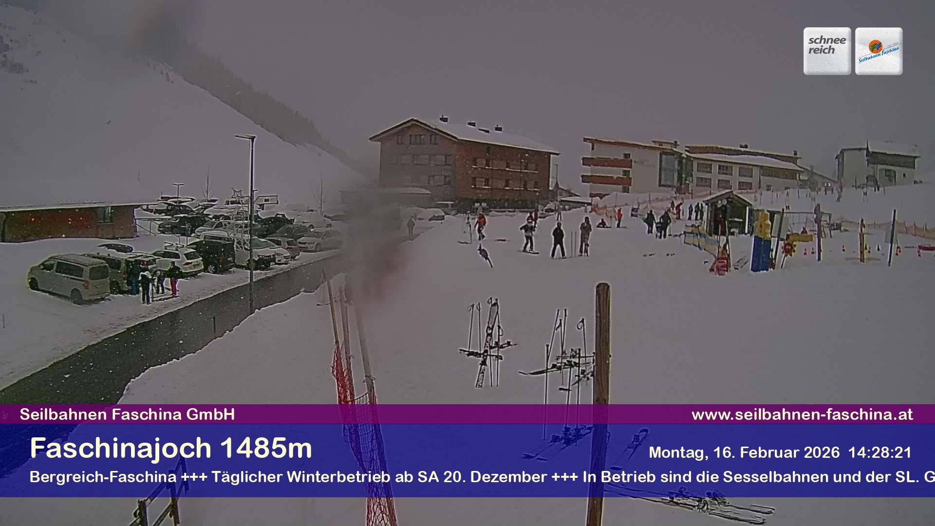 Archiv Foto Webcam Faschinapass, Stafelalpbahn