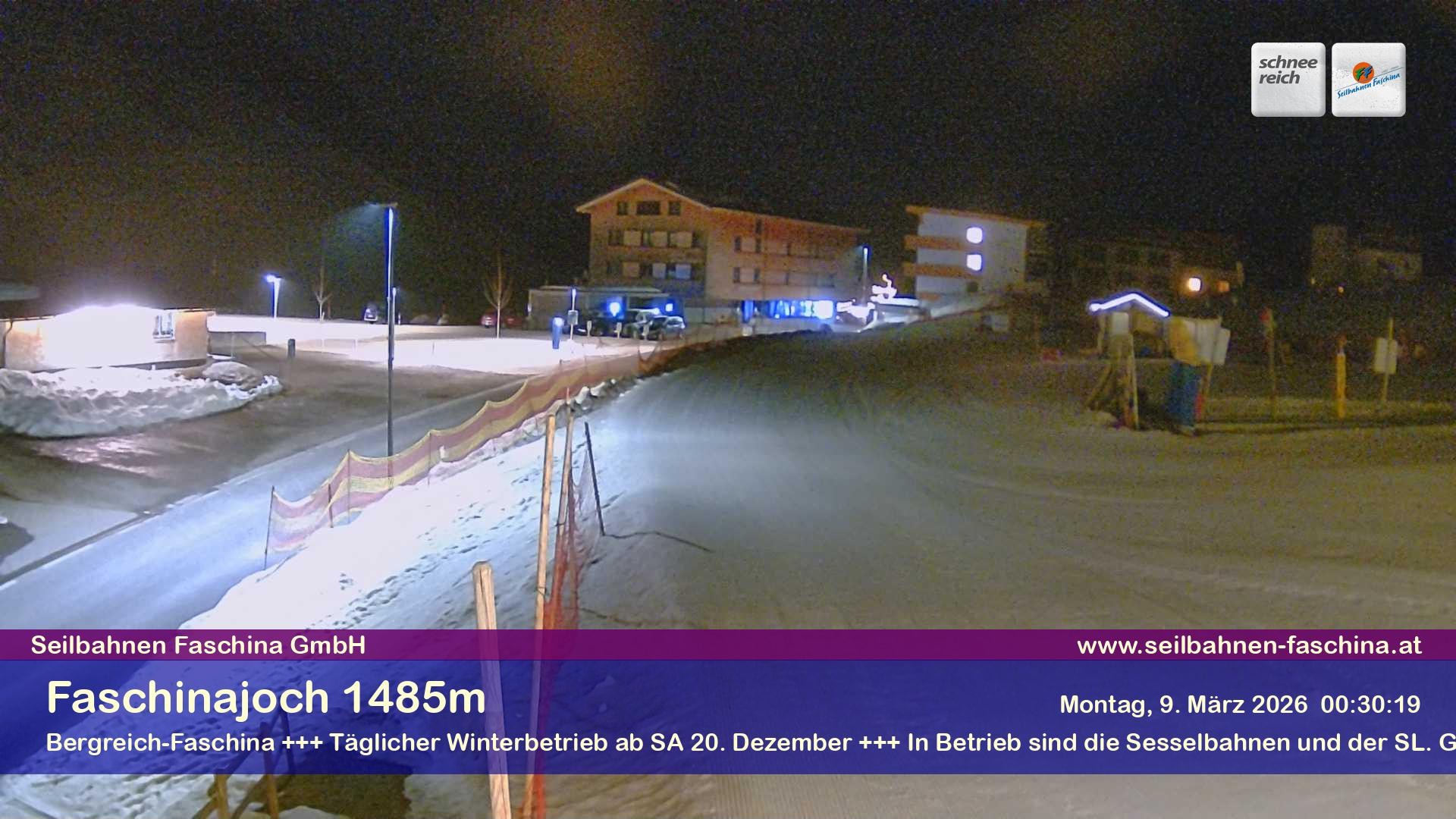 Archiv Foto Webcam Faschinapass, Stafelalpbahn