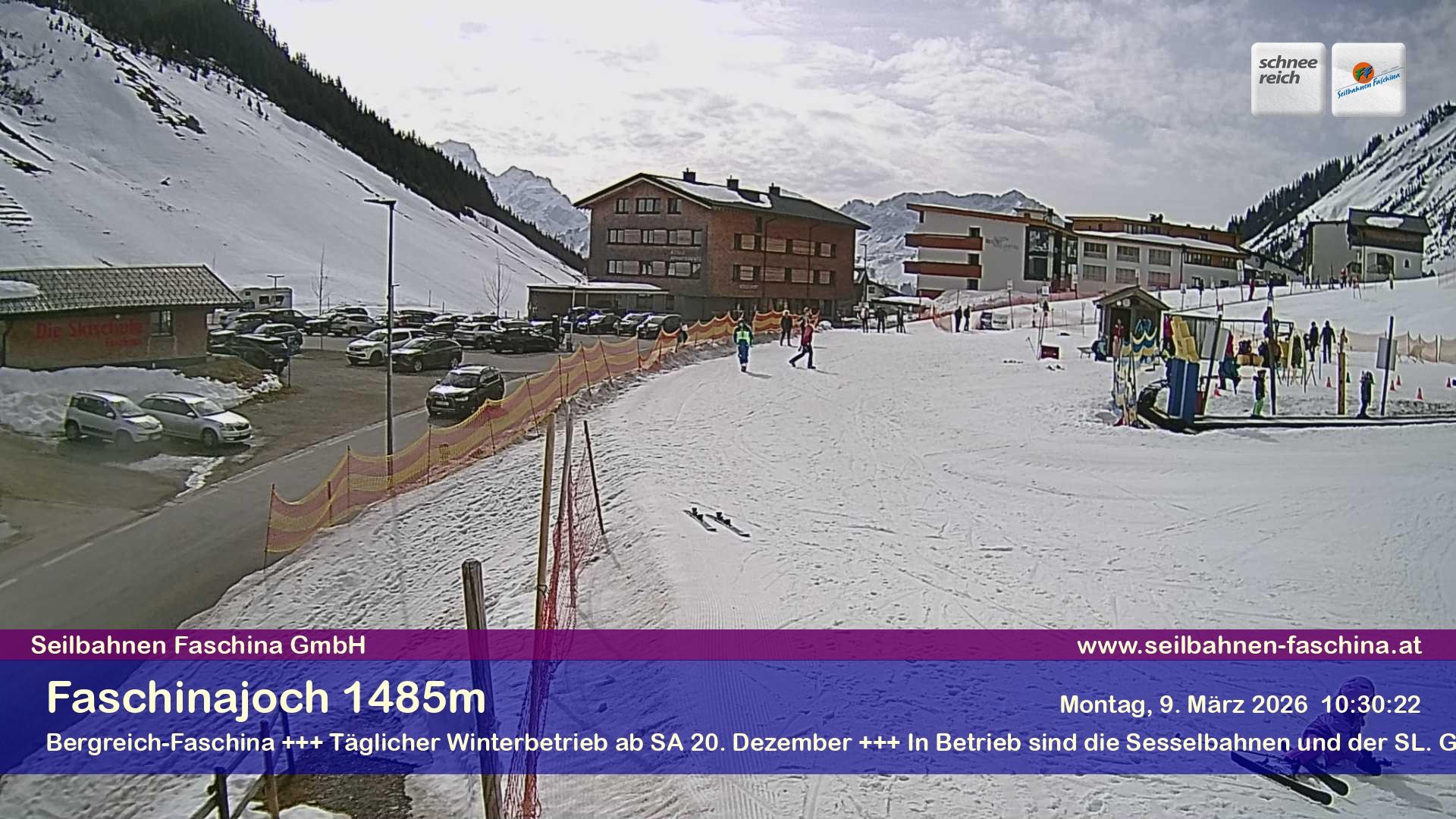Archiv Foto Webcam Faschinapass, Stafelalpbahn