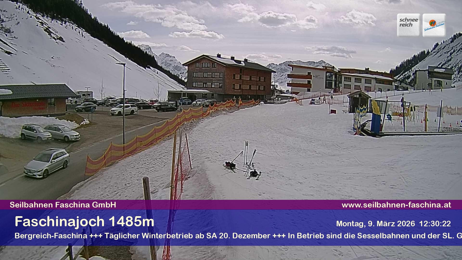 Archiv Foto Webcam Faschinapass, Stafelalpbahn