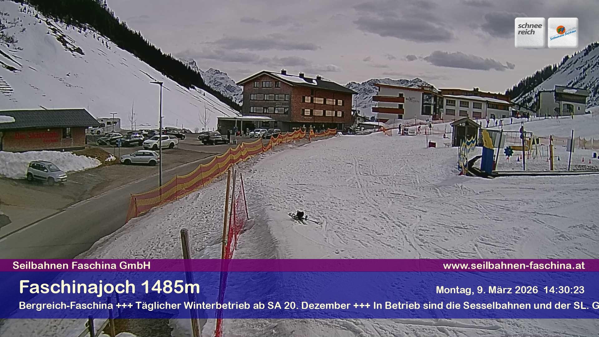 Archiv Foto Webcam Faschinapass, Stafelalpbahn