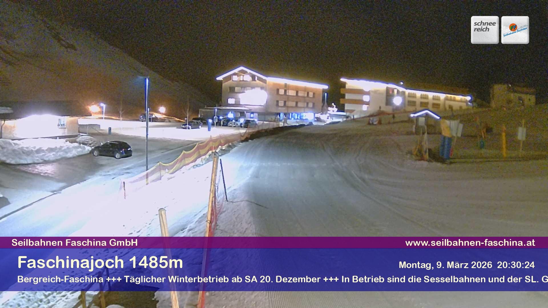 Archiv Foto Webcam Faschinapass, Stafelalpbahn