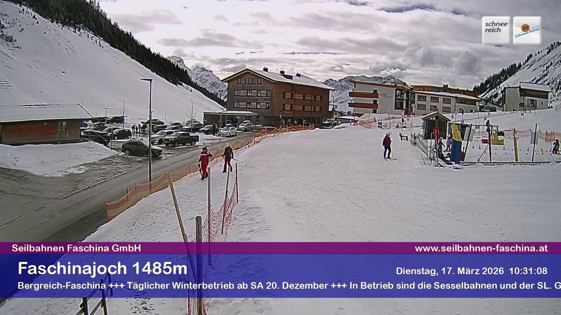 Archiv Foto Webcam Faschinapass, Stafelalpbahn