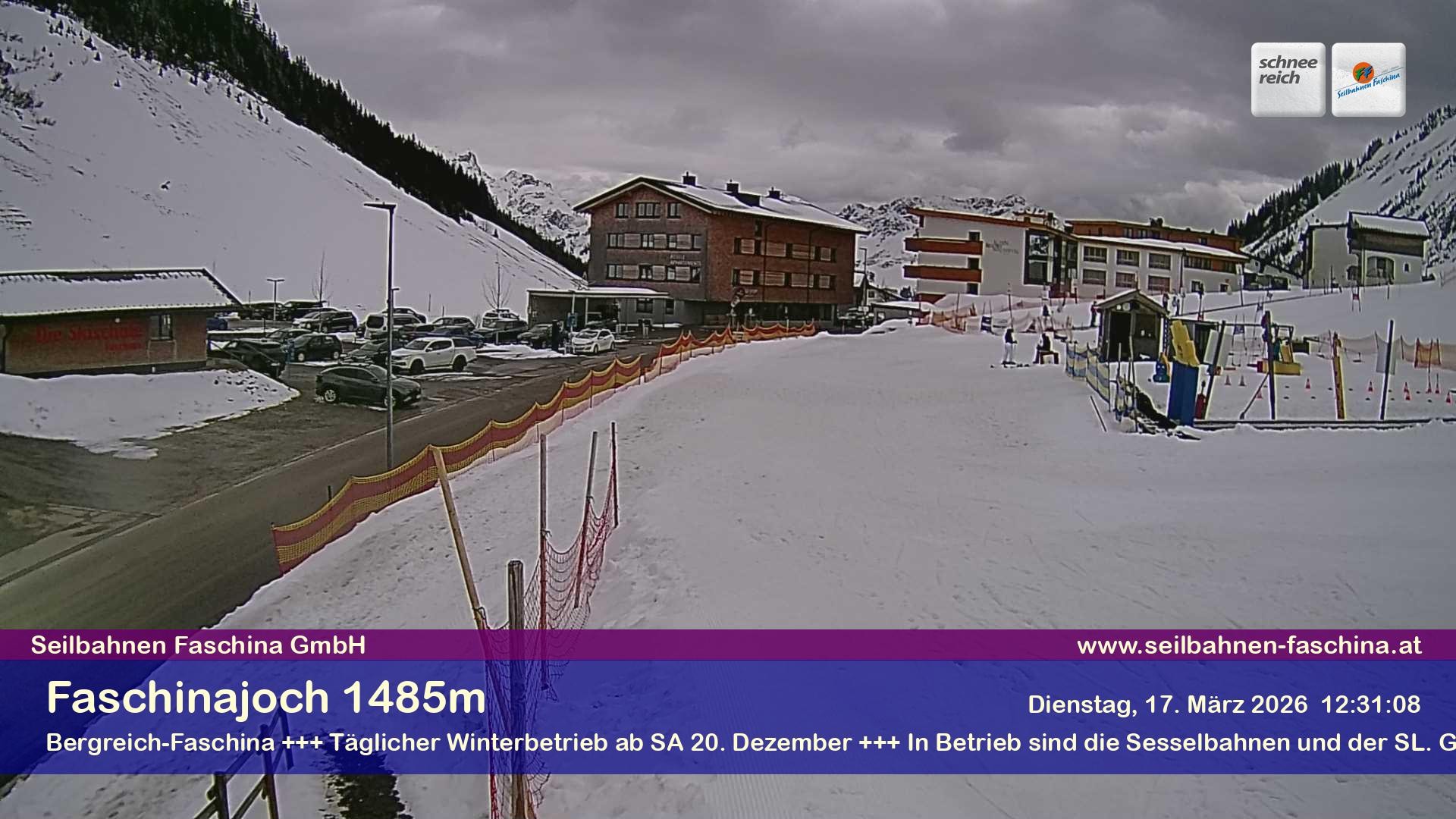 Archiv Foto Webcam Faschinapass, Stafelalpbahn