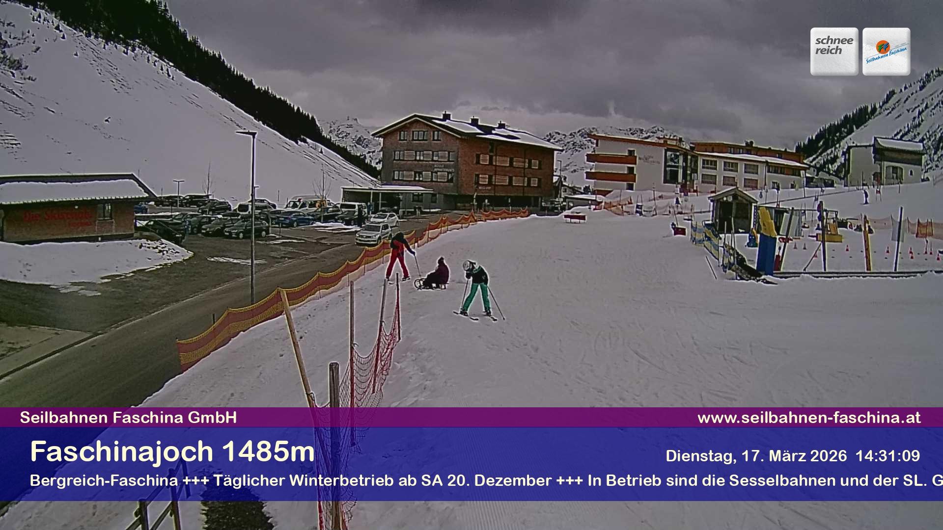 Archiv Foto Webcam Faschinapass, Stafelalpbahn