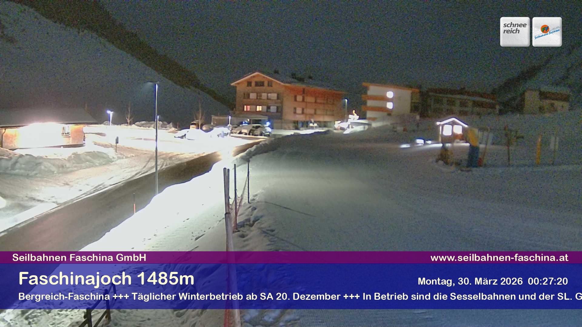 Archiv Foto Webcam Faschinapass, Stafelalpbahn