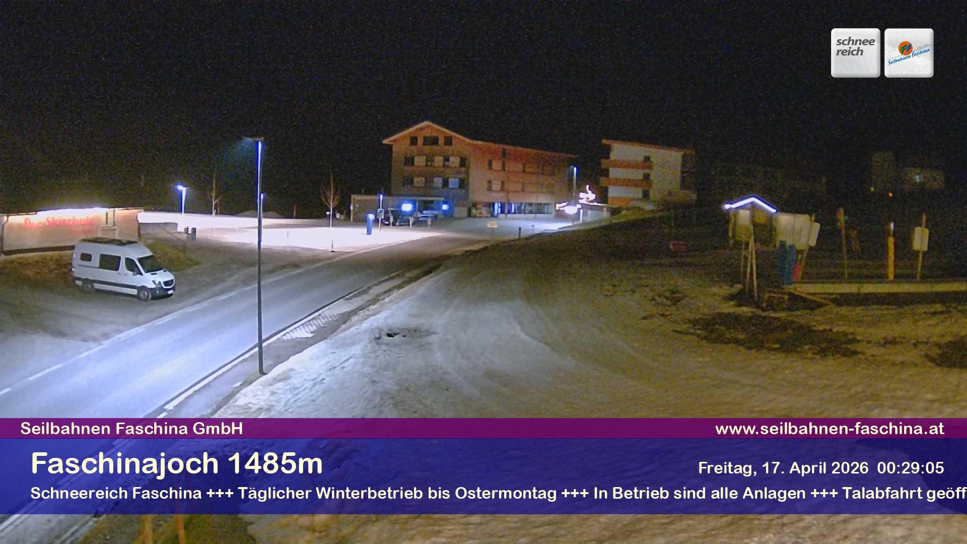 Archiv Foto Webcam Faschinapass, Stafelalpbahn