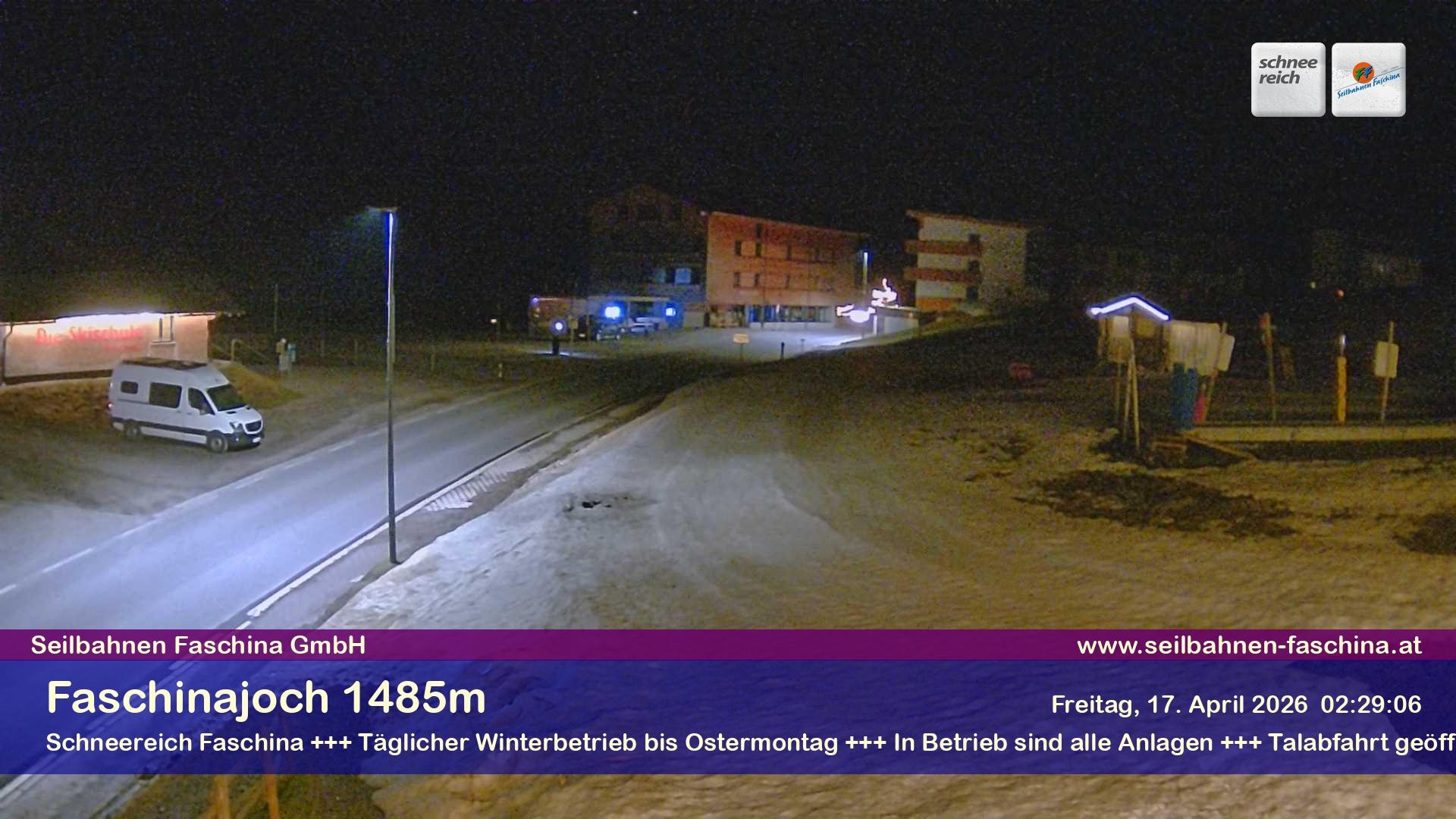 Archiv Foto Webcam Faschinapass, Stafelalpbahn