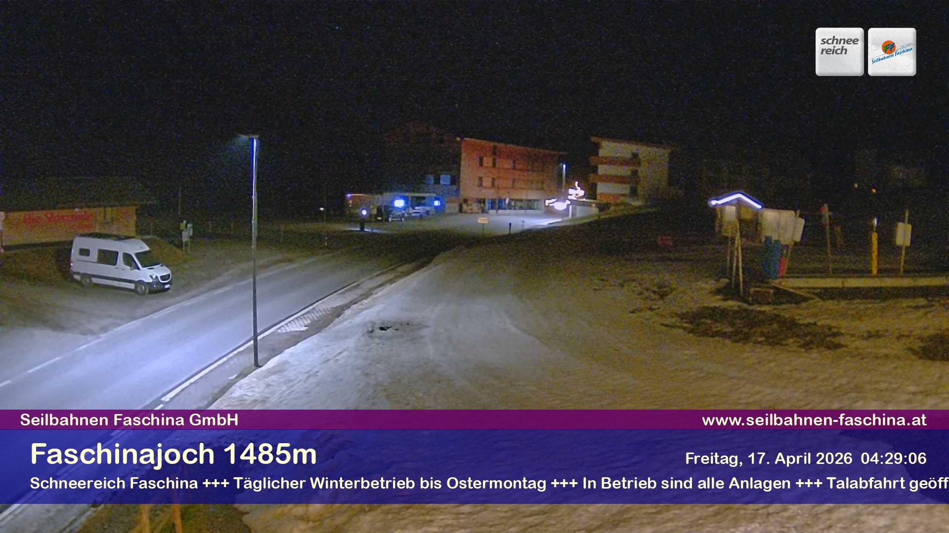 Archiv Foto Webcam Faschinapass, Stafelalpbahn