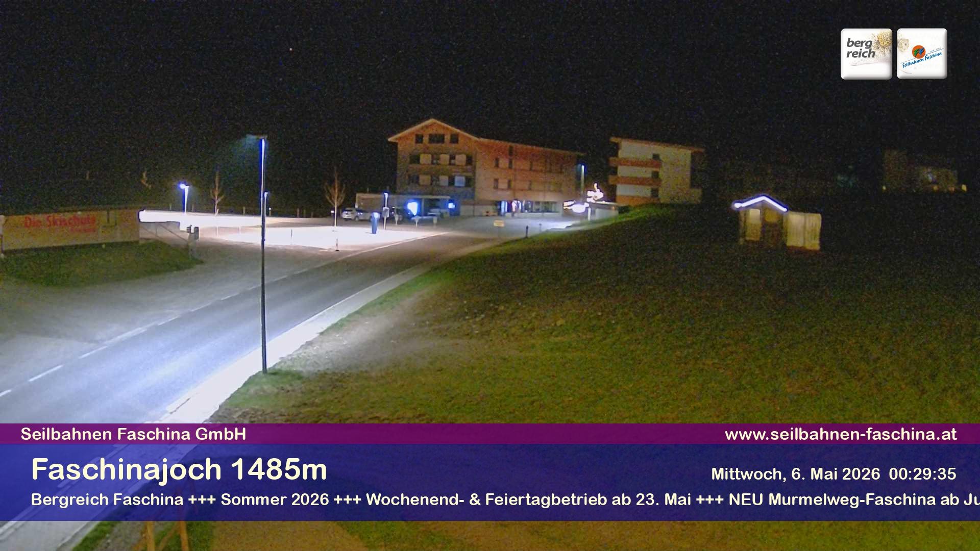 Archiv Foto Webcam Faschinapass, Stafelalpbahn