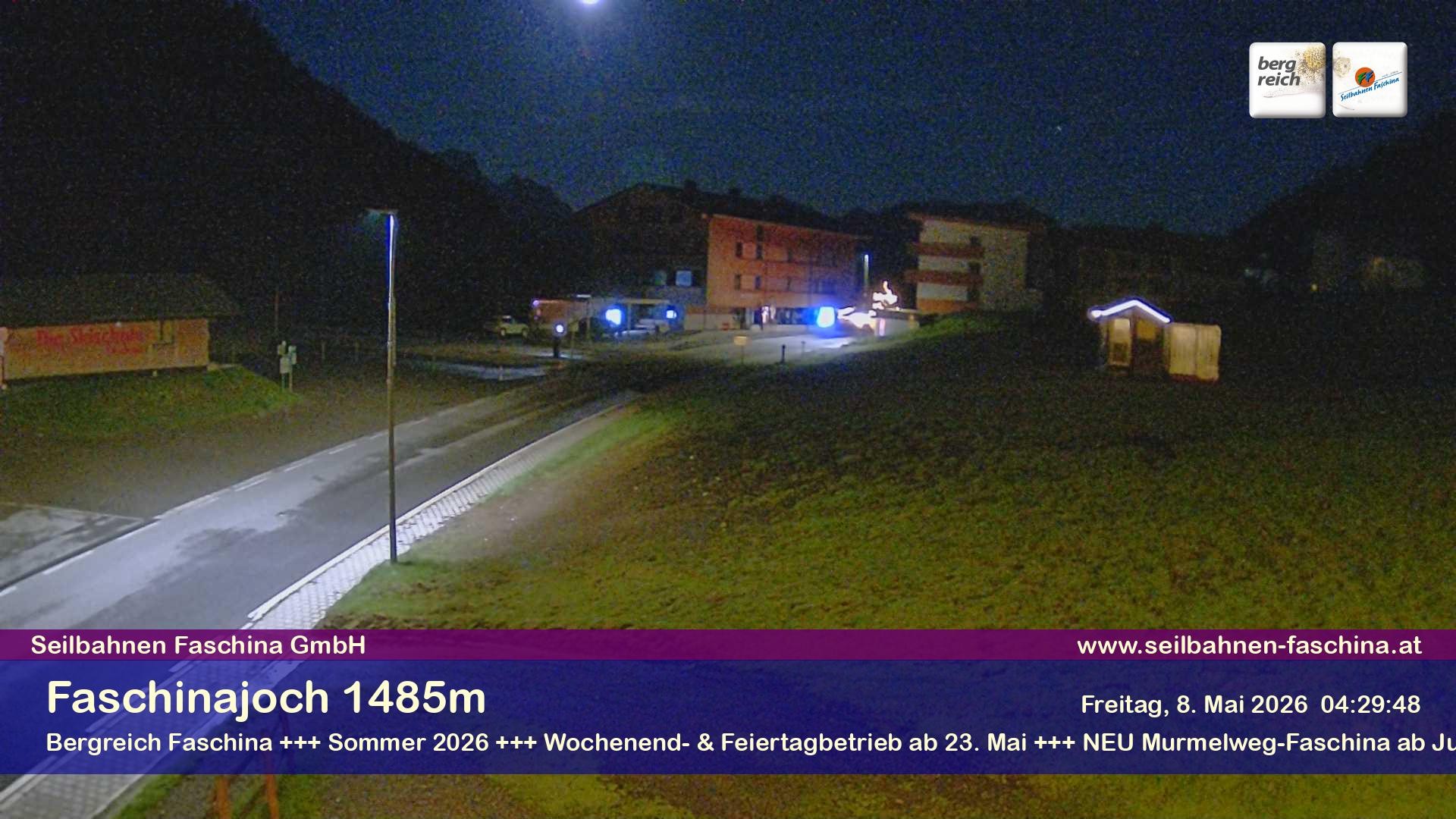 Archiv Foto Webcam Faschinapass, Stafelalpbahn