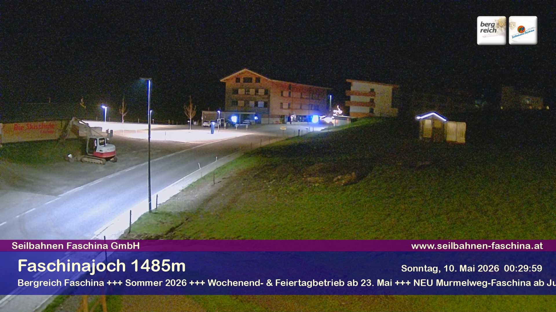 Archiv Foto Webcam Faschinapass, Stafelalpbahn