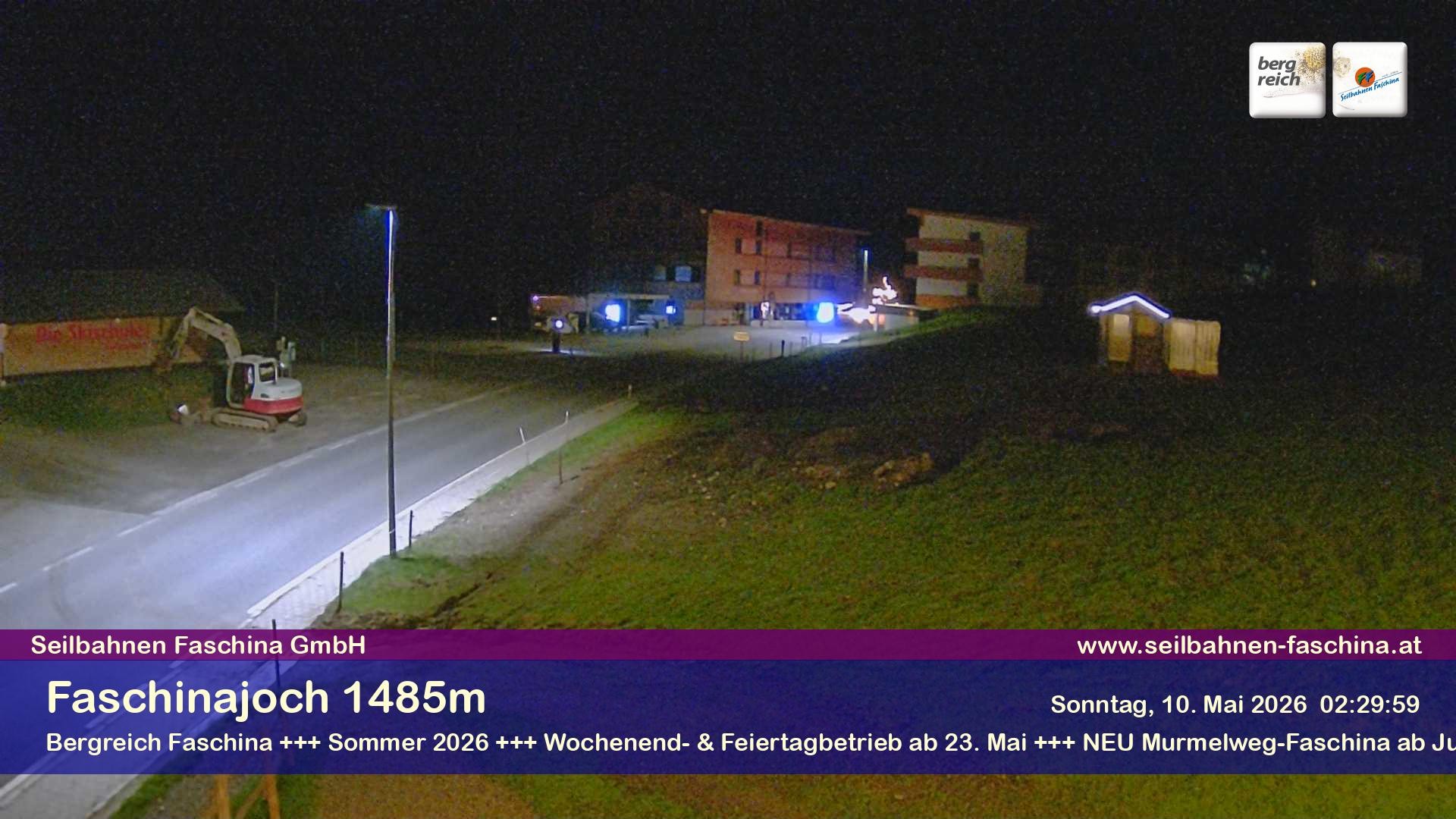 Archiv Foto Webcam Faschinapass, Stafelalpbahn