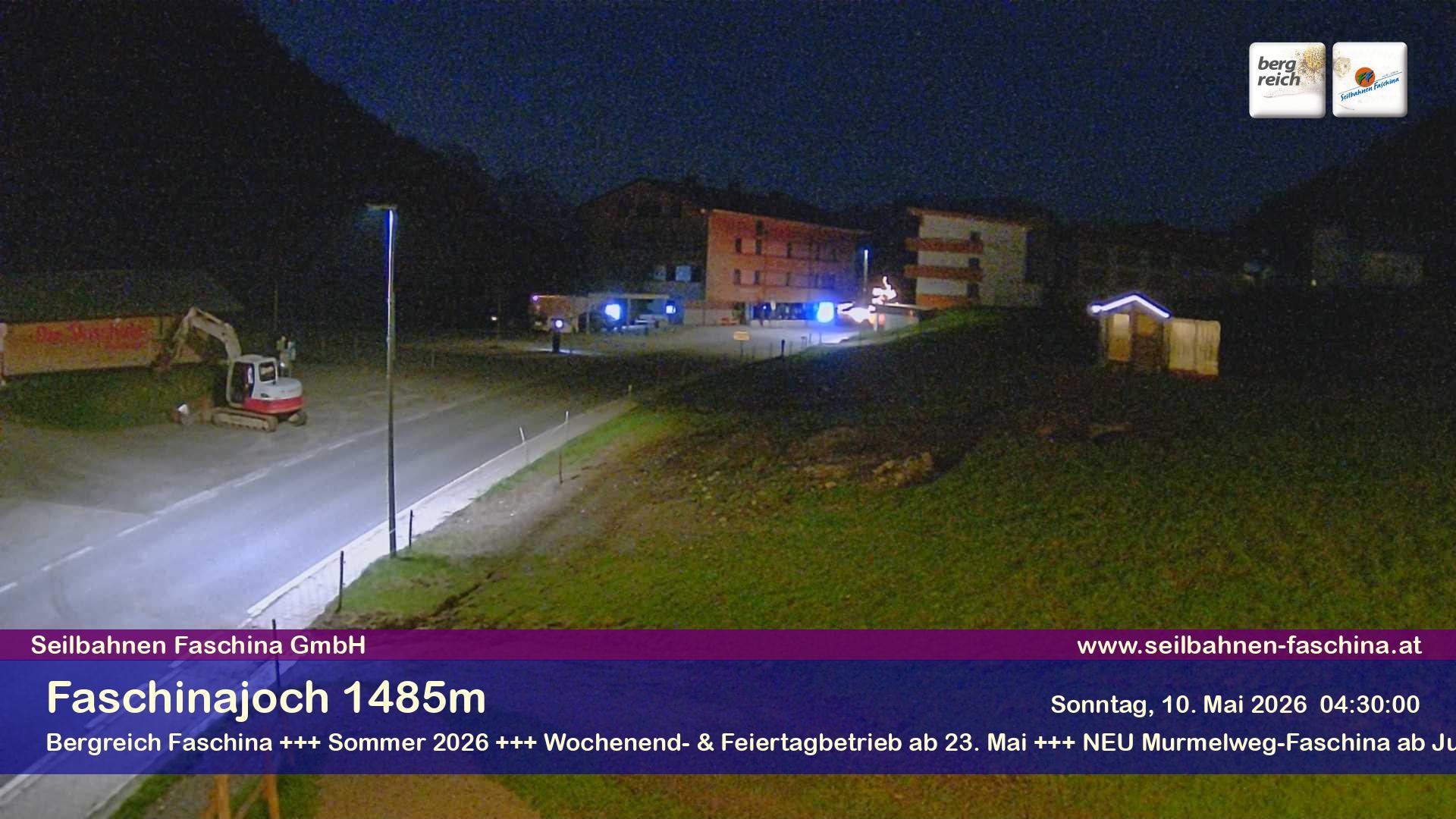Archiv Foto Webcam Faschinapass, Stafelalpbahn