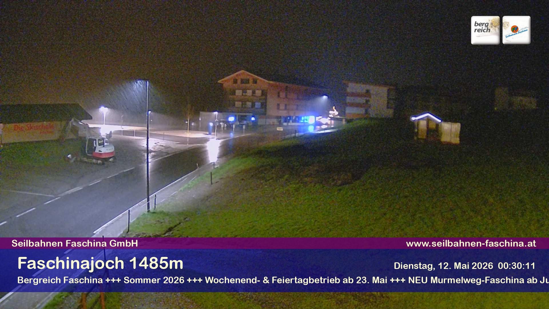 Archiv Foto Webcam Faschinapass, Stafelalpbahn