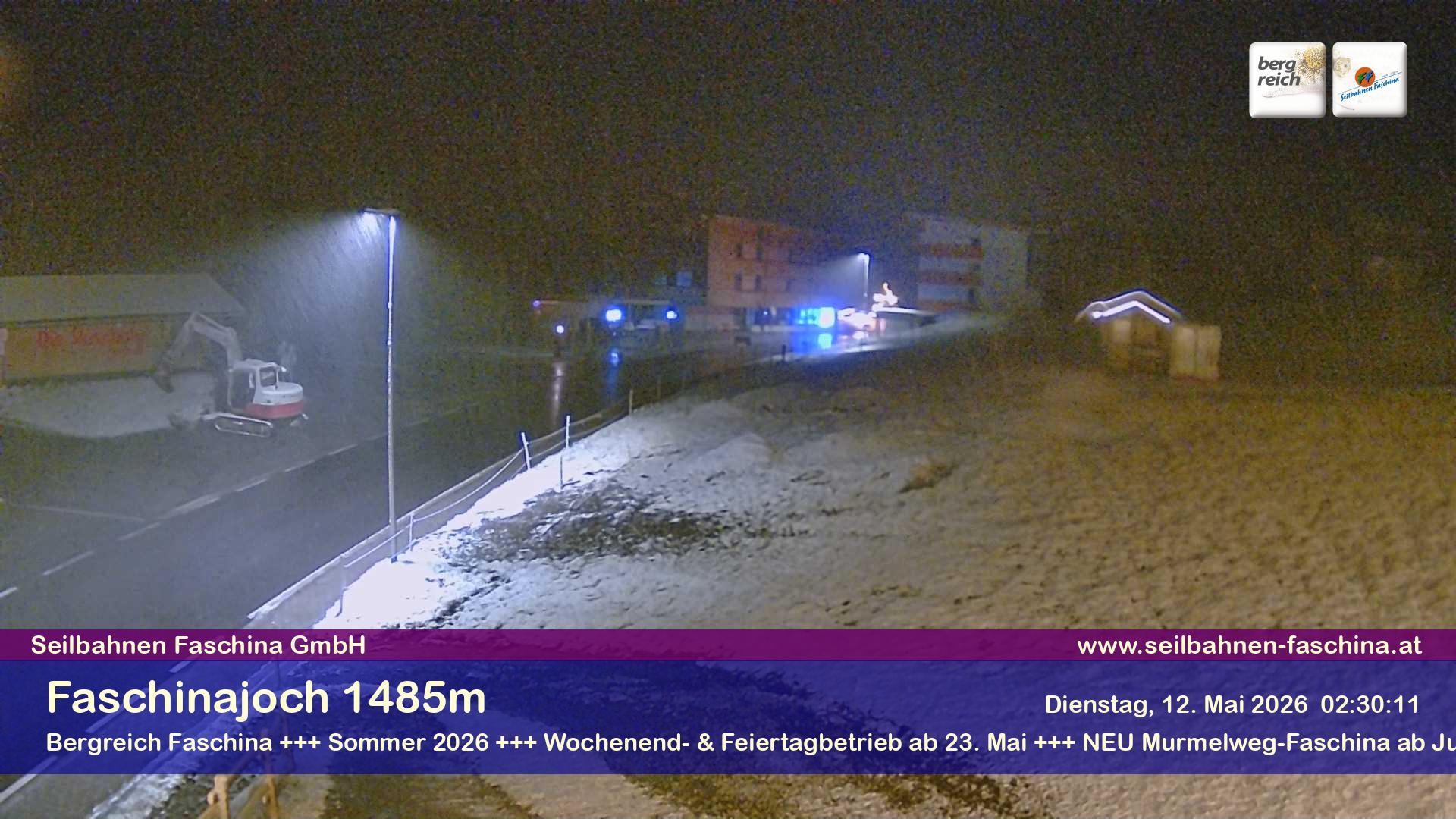 Archiv Foto Webcam Faschinapass, Stafelalpbahn